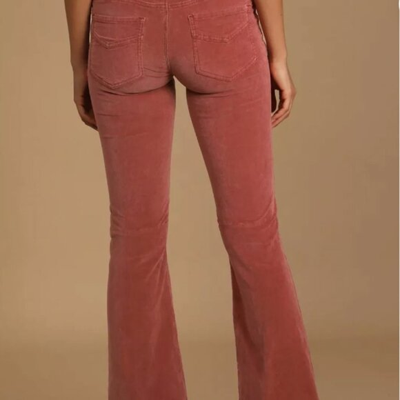 Free People RARE pull on corduroy flares - Picture 8 of 8